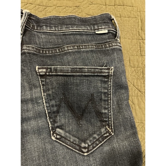 Mother Women's Blue Jeans The Mid Rise Dazzler Ankle Size 29 - Picture 9 of 13
